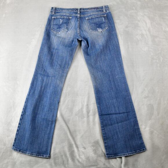 VIGOSS Jeans Womens 8 (32x30) London Boot Blue Denim P2520J - Picture 6 of 10